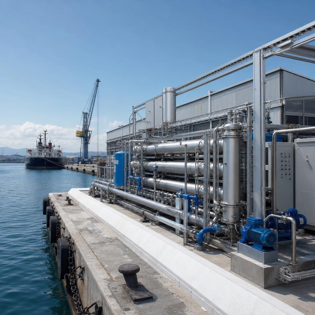 Shore Power and Utility Requirements for Port BWTS